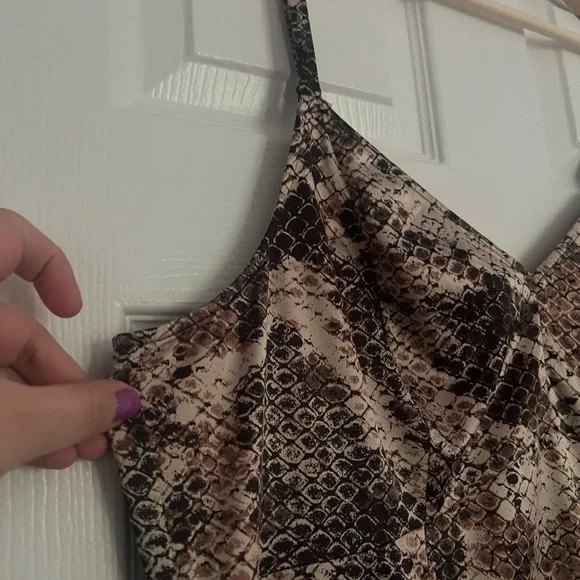 Torrid Snake Print Midi Dress 🐍 - Picture 3 of 9